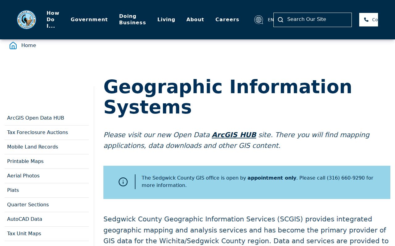 Derby neighbors county GIS resources
