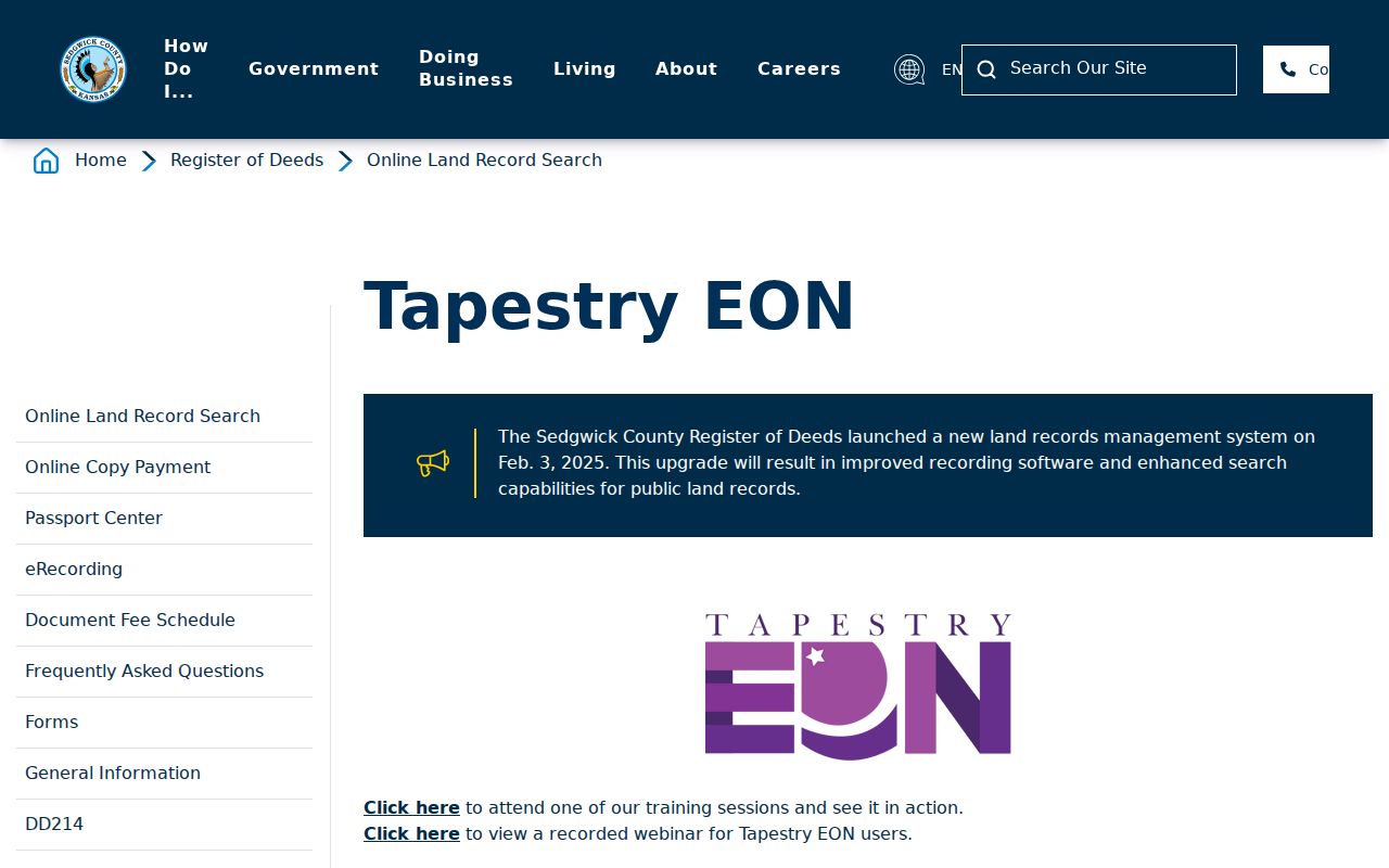 Derby previous residents Tapestry deed search information